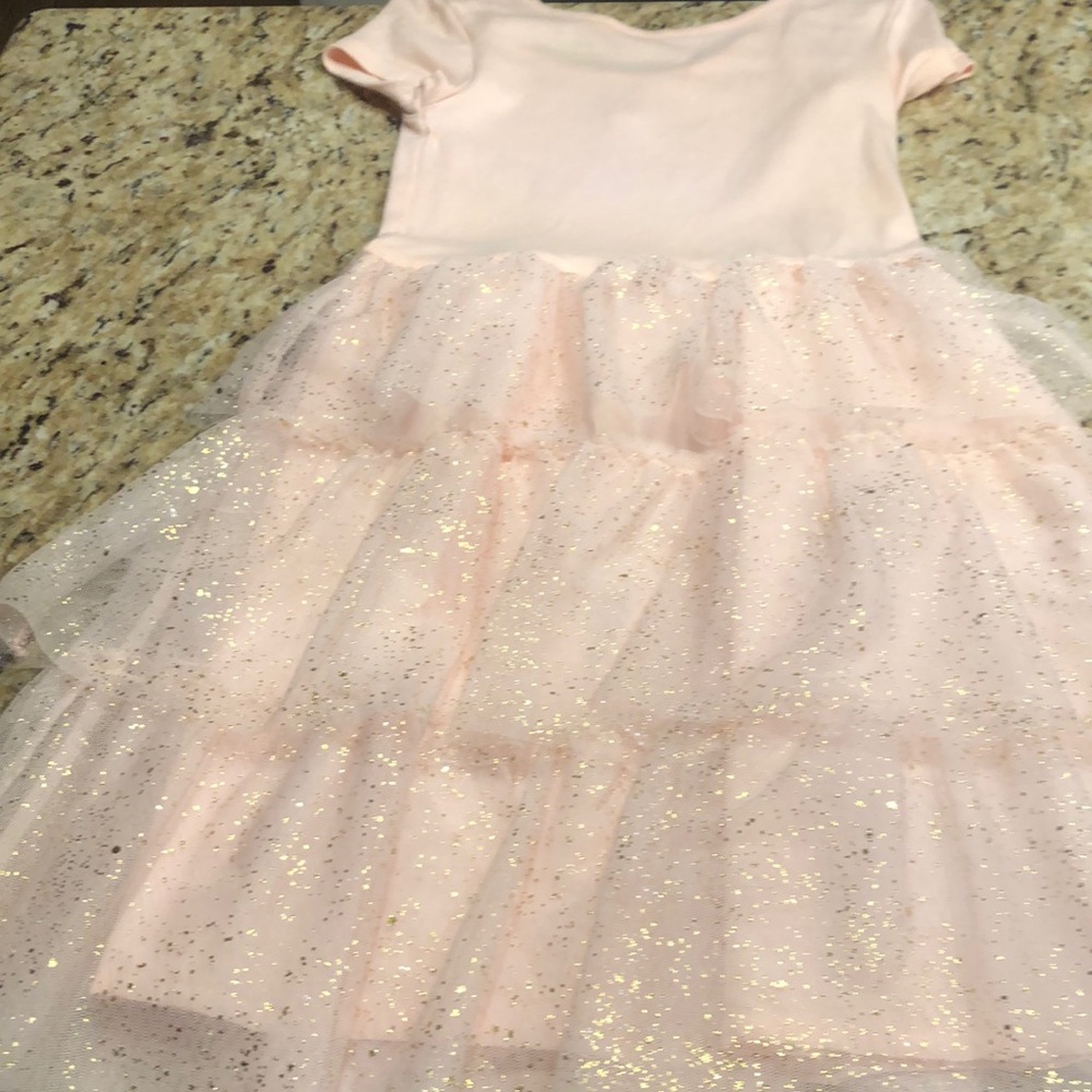 Sparky pink and gold gap dress size medium